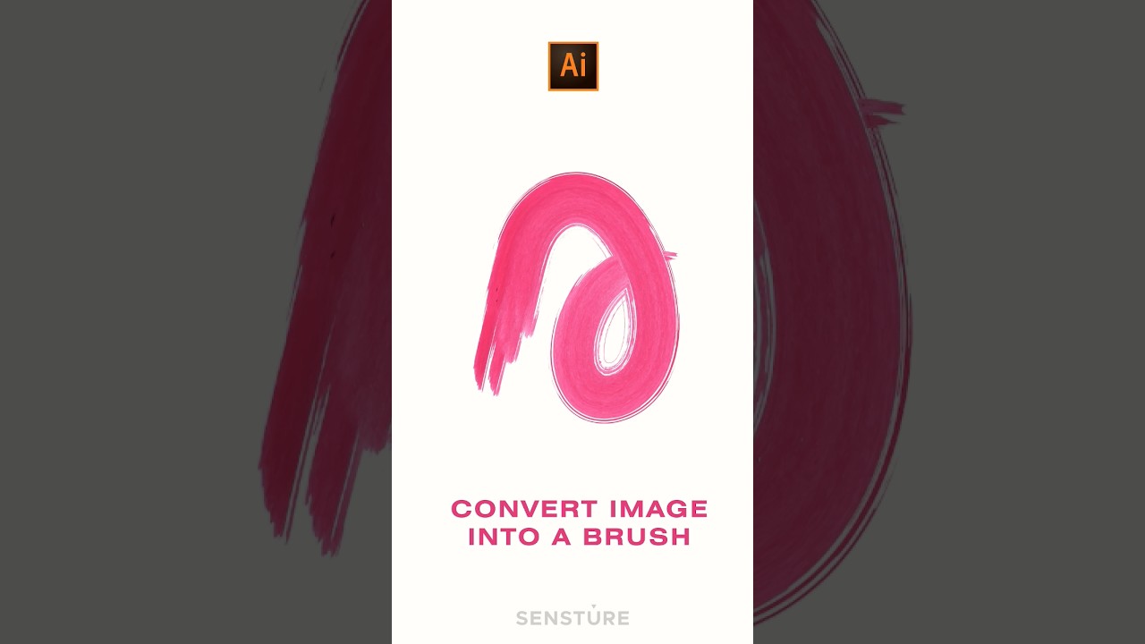 Create Brush From Png Image In Illustrator Graphic Design Tutorial Adobe Illustrator Tips Tricks #ai