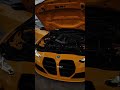 yellow bmw aura😱😨 #bmw #bmwmmotorsport