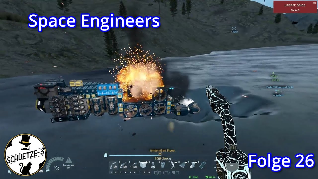 Space Engineers - PvP Folge 26 - Michels Drohne ESKALIERT - YouTube