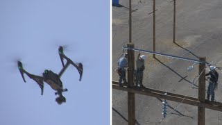 VIDEO: APS using drones to help avoid power outages