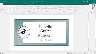 How to Create a Business Card in Publisher screenshot 2
