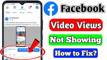 Facebook Video Views Not Showing | How to Fix Facebook Views Not Showing | Facebook Views Problem