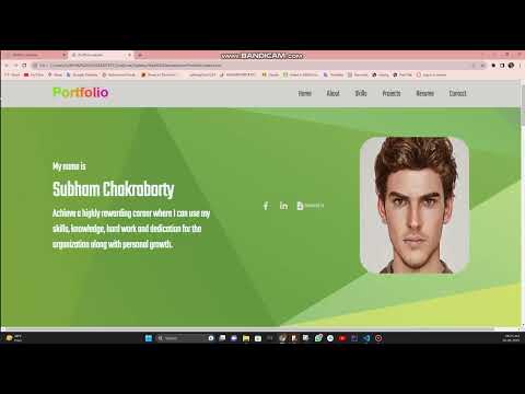 Web development || Internship || LEVEL -1 (TASK-2) : Portfolio || Oasis Infobyte