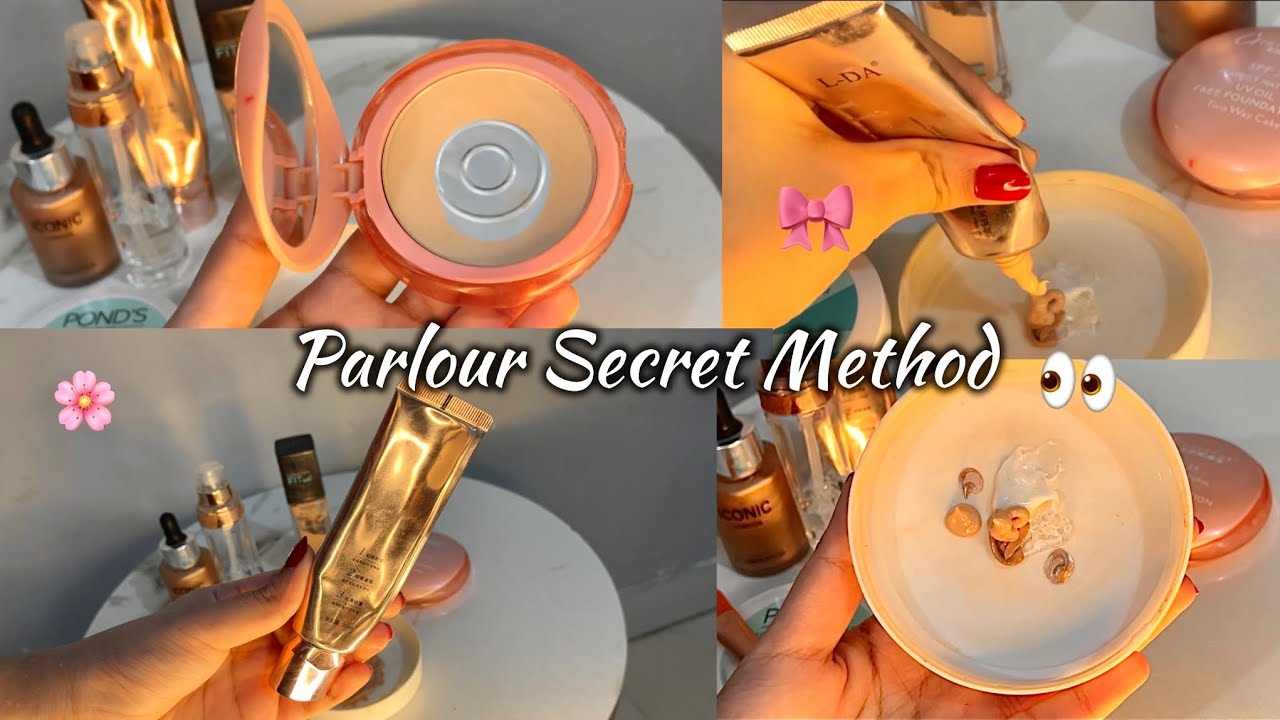 Professional Base Technique Explain 🎀Parlour Secret Glowing Base 