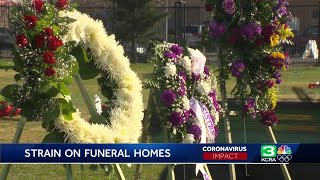 Weeks-long wait for Sacramento-area funeral services as COVID-19 related deaths increase