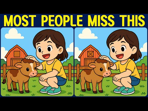 [Spot the Difference Brain Training] The subtle differences will test your attentiveness.
