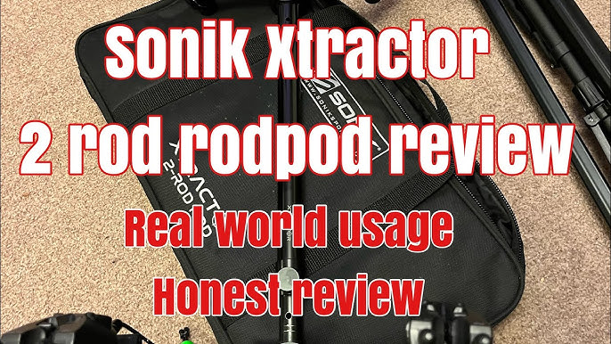 Sonik Xtractor Pro GS Reel and Carp Rods 