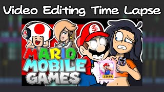 Video Editing Time Lapse - Mario Mobile Games