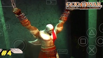 God Of War: Chains Of Olympus Gameplay Walkthrough Part 4 (PPSSPP, Android)