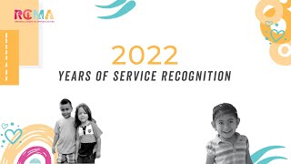 2022 RCMA Years of Service Recognition