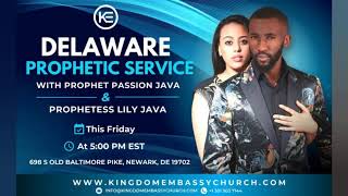Thursday Prophetic Service || KE - Maryland || Prophet Passion Java