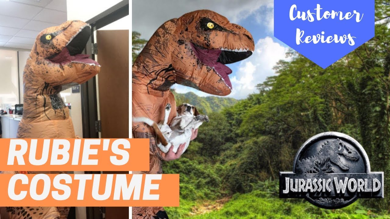 Jurassic World Inflatable T-Rex Adult Costume - Review