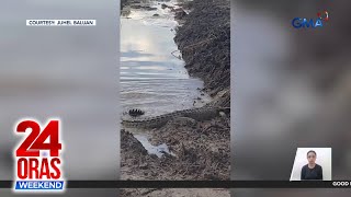 Buwayang 18-Feet Ang Haba, Nahuli Sa Bakawan Sa Bongao, Tawi-Tawi 24 Oras Weekend