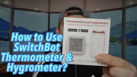 SwitchBot Thermometer & Hygrometer Review! Worth it?