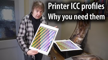 Why use printer profiles - why printer ICC printer profiles improve your photo printing.