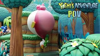 Yoshis Adventure POV (60FPS), Universal Studios Japan Adorable Omnimover | Non-Copyright