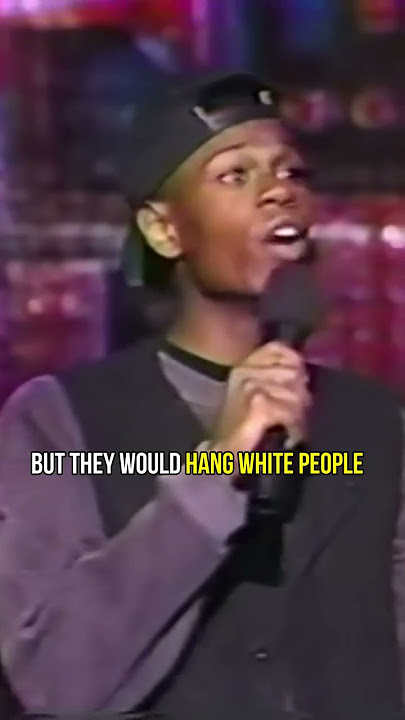 Dave Chappelle - How Pointless Racism Is (1993)