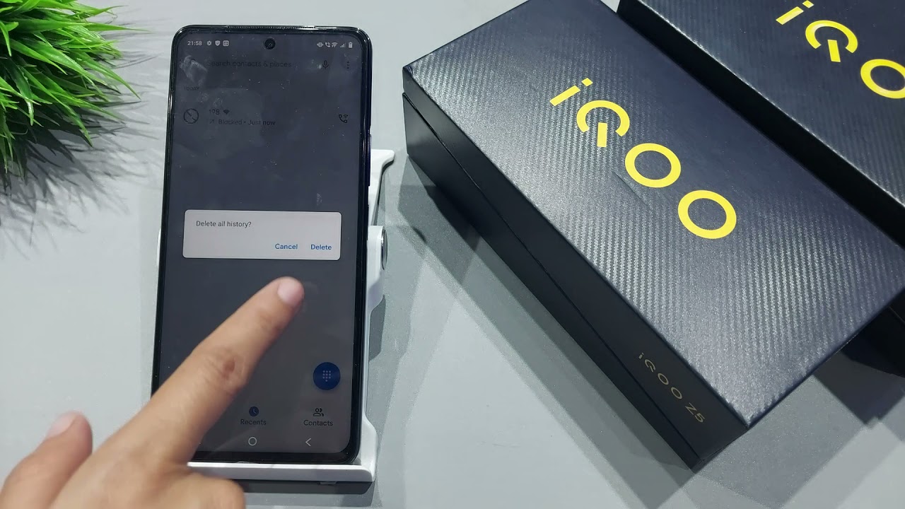 How to block/unblock number in iqoo z5,z7 | block | iqoo z5 me block number ko unblock kaise kare