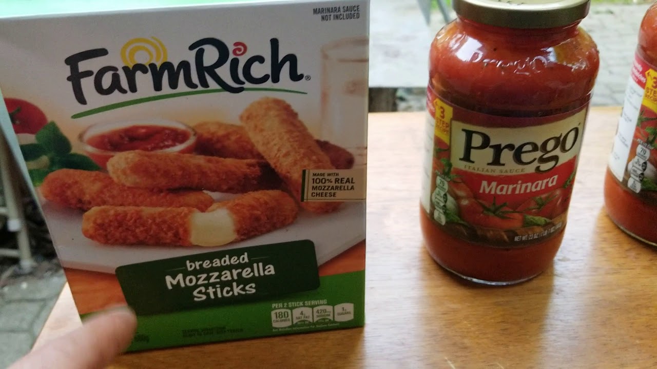 Marinara sauce and Mozzarella sticks, perfect together YouTube