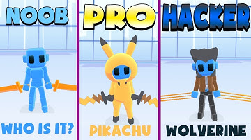 NOOB vs PRO vs HACKER - Samurai Flash