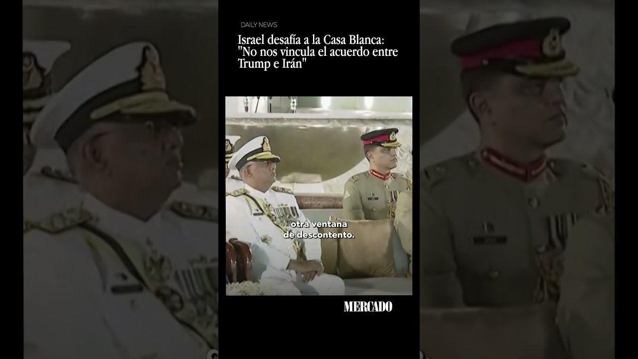 Israel desafía a la Casa Blanca: "nos vincula el acuerdo entre Trump e Irán  V01"