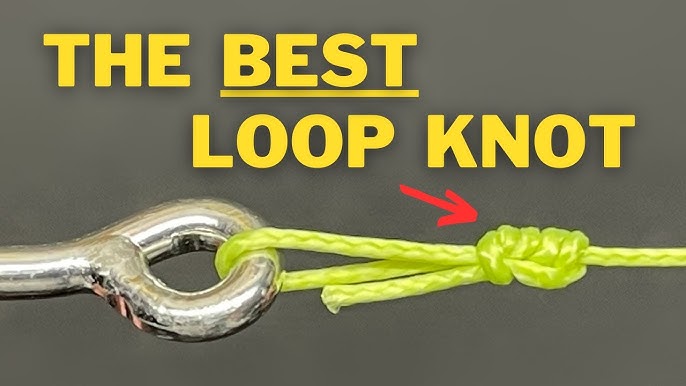 Fly Fishing Knots, The Perfection Loop, Leader Loop Connector. 
