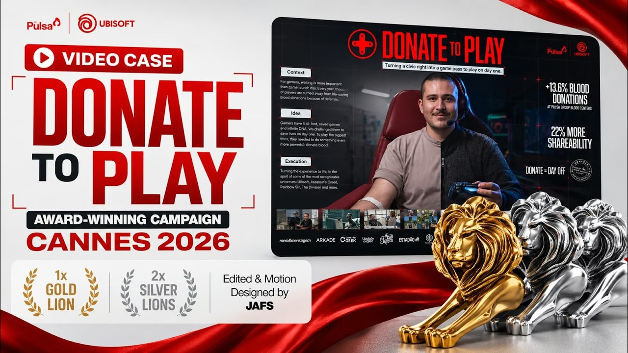 CASE DONATE TO PLAY - GRUPO PULSA & UBISOFT
