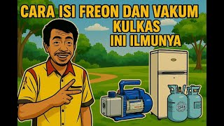 HOW TO FILL FREON AND VACUUM A FRIDGE... HERE'S THE KNOWLEDGE❗❗