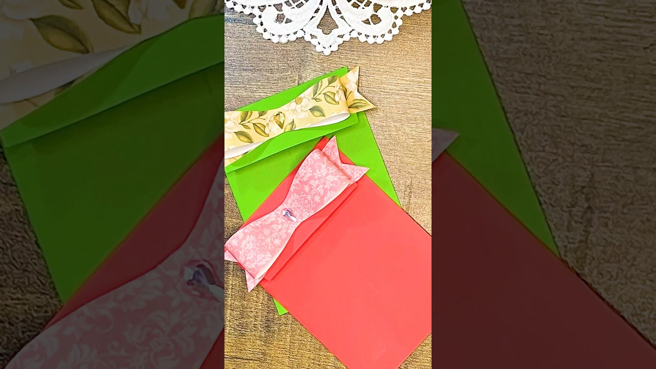 DIY Origami Envelopes | Gift Money Envelope! 