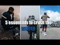 My 5 cycling essentials for WINTER #cycling #winter