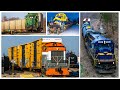 [4K] Assorted Eastern Shortline Railroad Action!