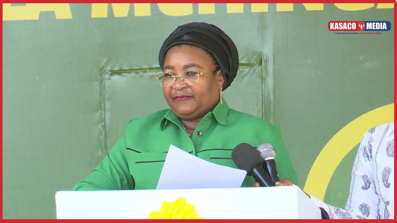 HOTUBA YA MAMA SALMA KIKWETE KWA WANANCHI WA JIMBO LA MCHINGA 