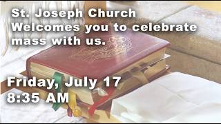 Friday, July 17, 2026 8:35 AM Mass