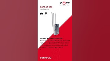 Most Popular COFE 4G Router for DVR, NVR & WIFI Camera COFE 4G 903 4G SIM Router #shorts #router