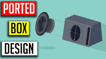 How to design a ported subwoofer box - for beginners