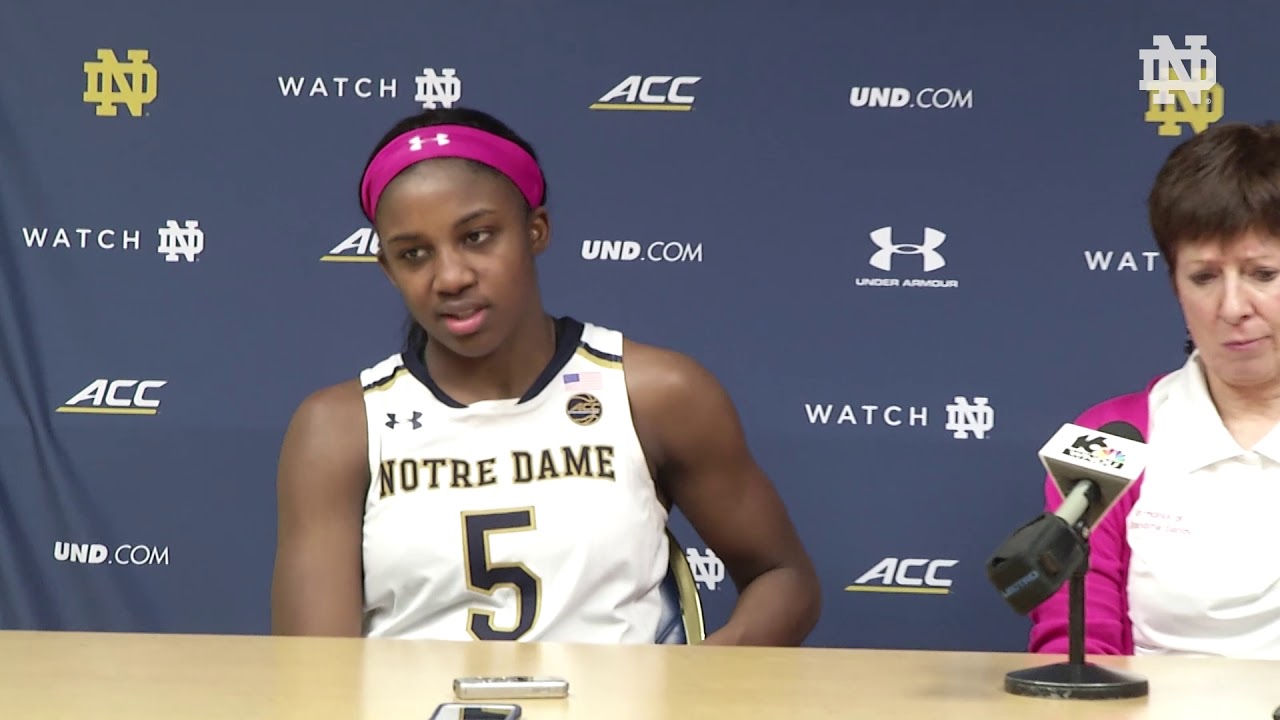 Post-Game Press Conference | @ndwbb vs. Georgia Tech (February 11, 2018)