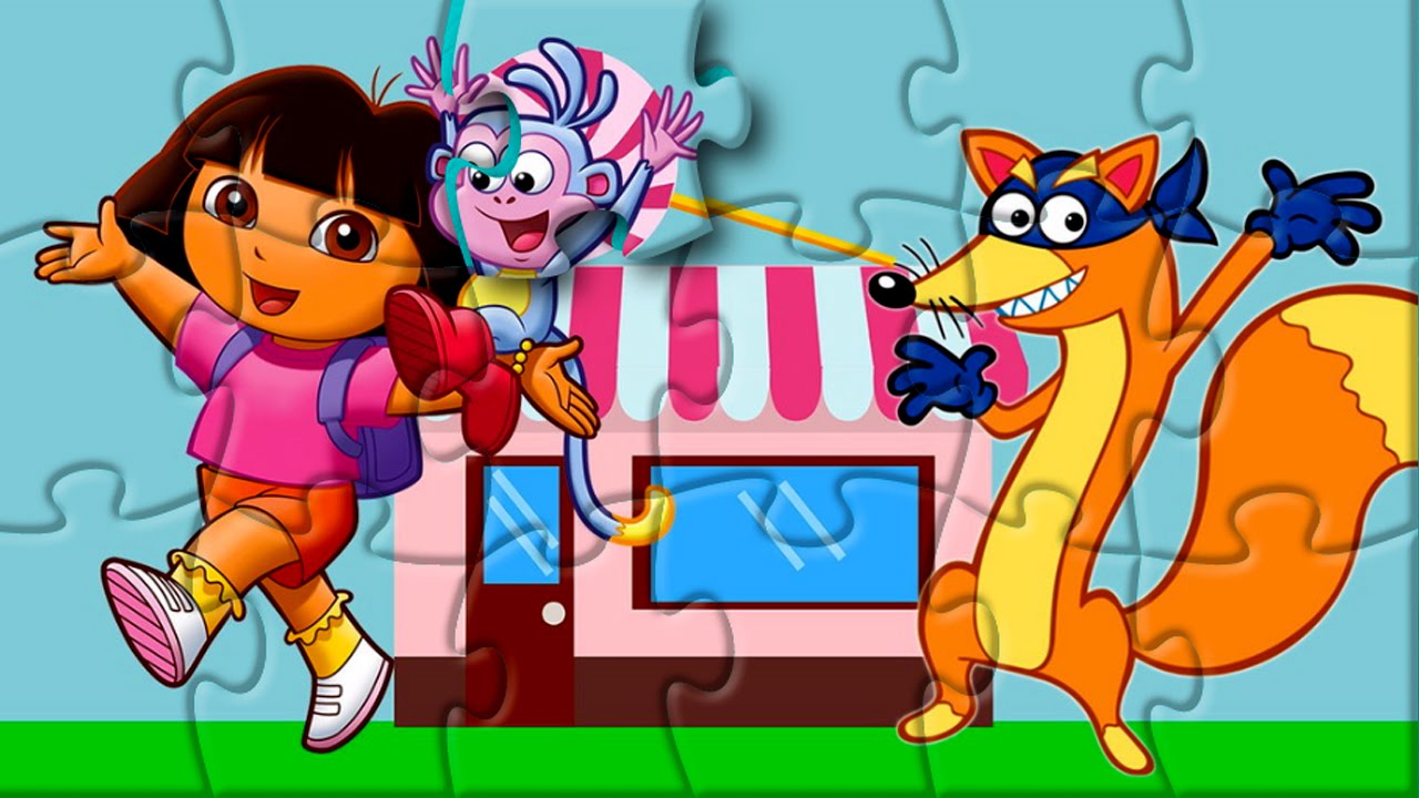 Rompecabeza Dora la Exploradora | Dora The Explorer Game Kids - YouTube