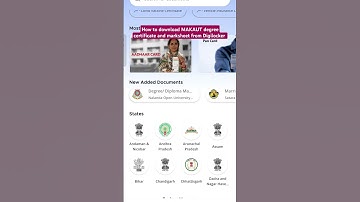 How to download MAKAUT degree certificate and marksheet from Digilocker #makaut#digilocker