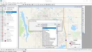 Maptitude 2021 measuring map distances, measuring map areas, measuring map angles, mapping neighbors