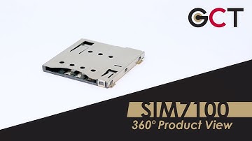 GCT SIM7100 360 Degree Product View