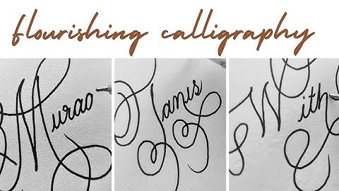 subscribers names in flourishing calligraphy|stylesofhandwriting