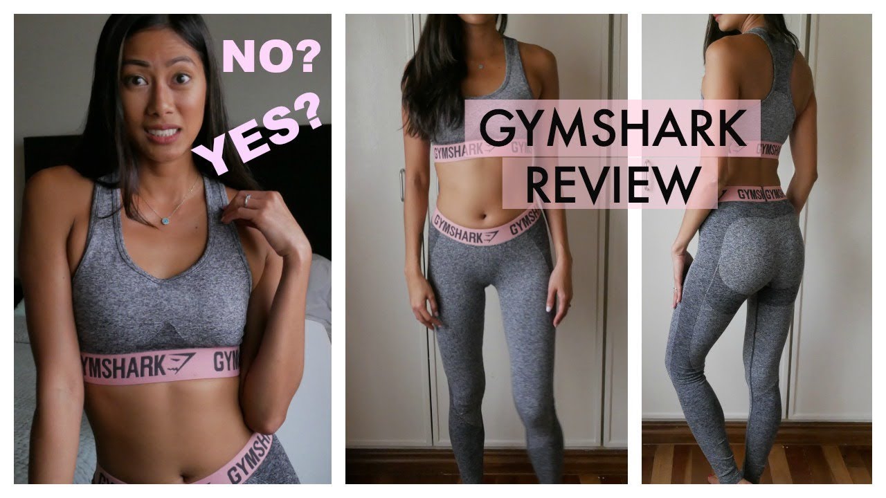 NEW FLEX GYMSHARK LEGGINGS & BRA REVIEW