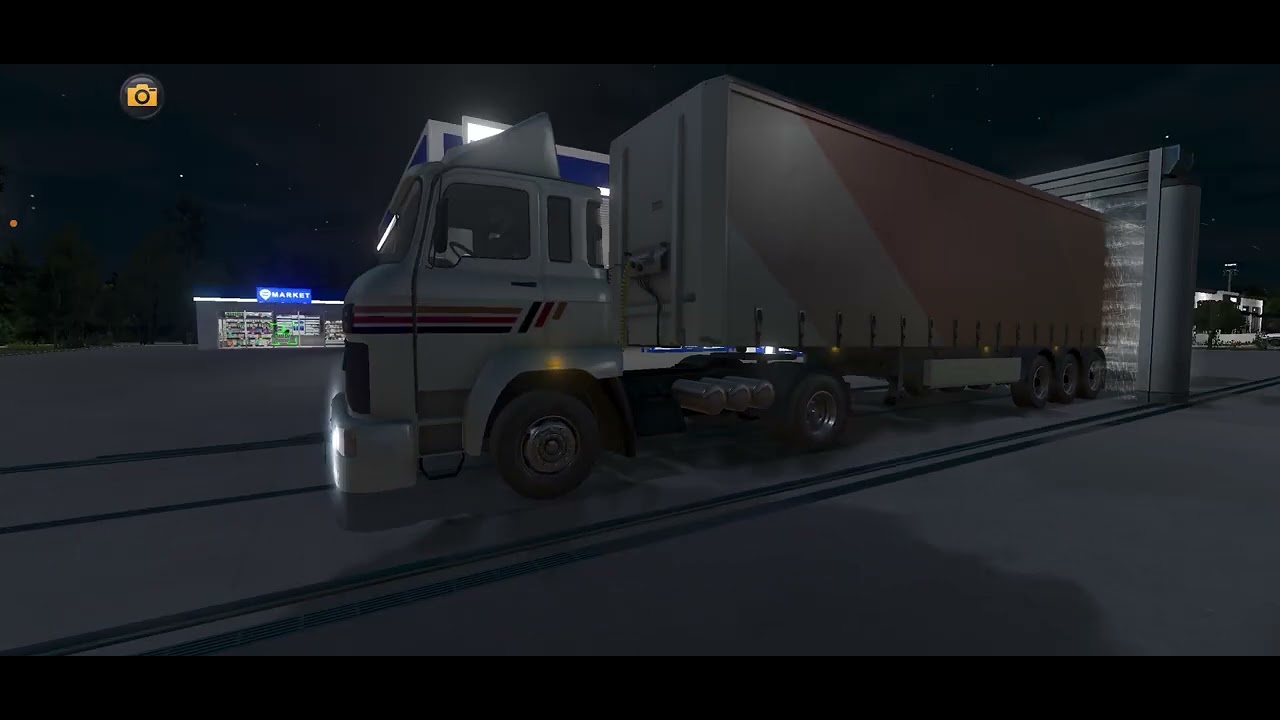 Late night truck driving 🥵