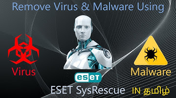 Remove virus & malware using ESET SysRescue.