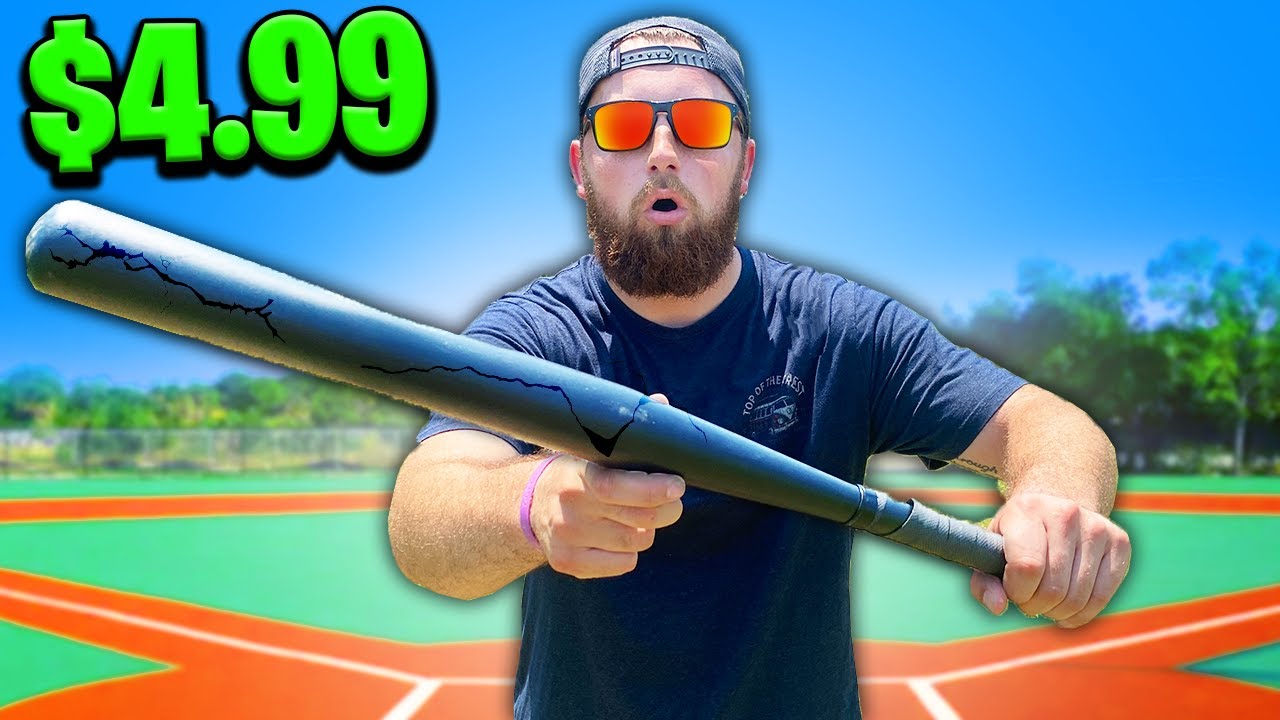 I Bought The World's Cheapest Baseball Bat YouTube
