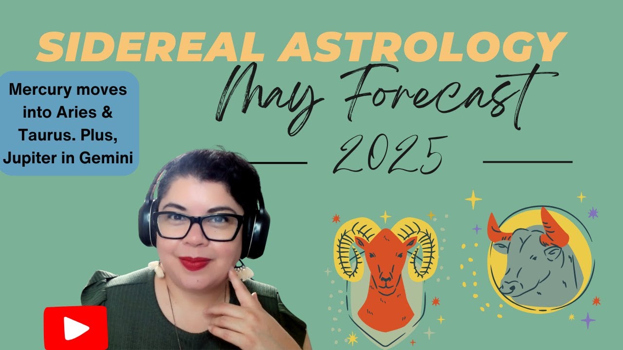 Sidereal Astrology May 2025: Taurus New Moon & Jupiter in Gemini