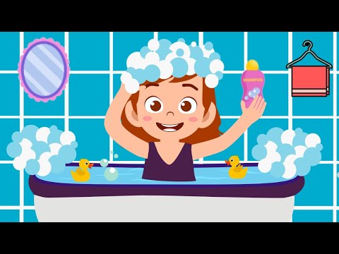 Bıcı Bıcı Çocuk Şarkısı | Bıcı Bıcı Eğlence | Banyo Zamanı | Çizgi Film