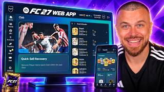 FC 27 First Web App Login & Packs! My Plan to Make Coins screenshot 2