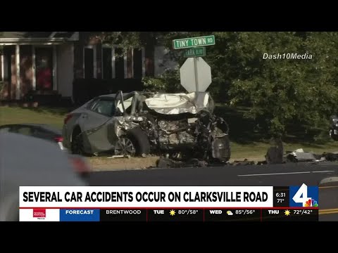 Clarksville, TN:  The Scars Left By Today's Car Crash