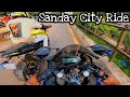 Raipur city ride  sanday city ride sanday morning ridekhati rvi vlog  r15 v3 ride